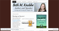 Desktop Screenshot of bethknobbe.com